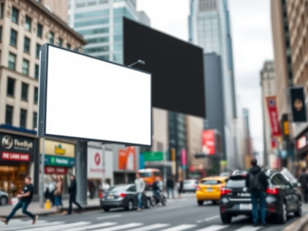 Ile kosztuje reklama na billboardzie? Sprawdź aktualne ceny!