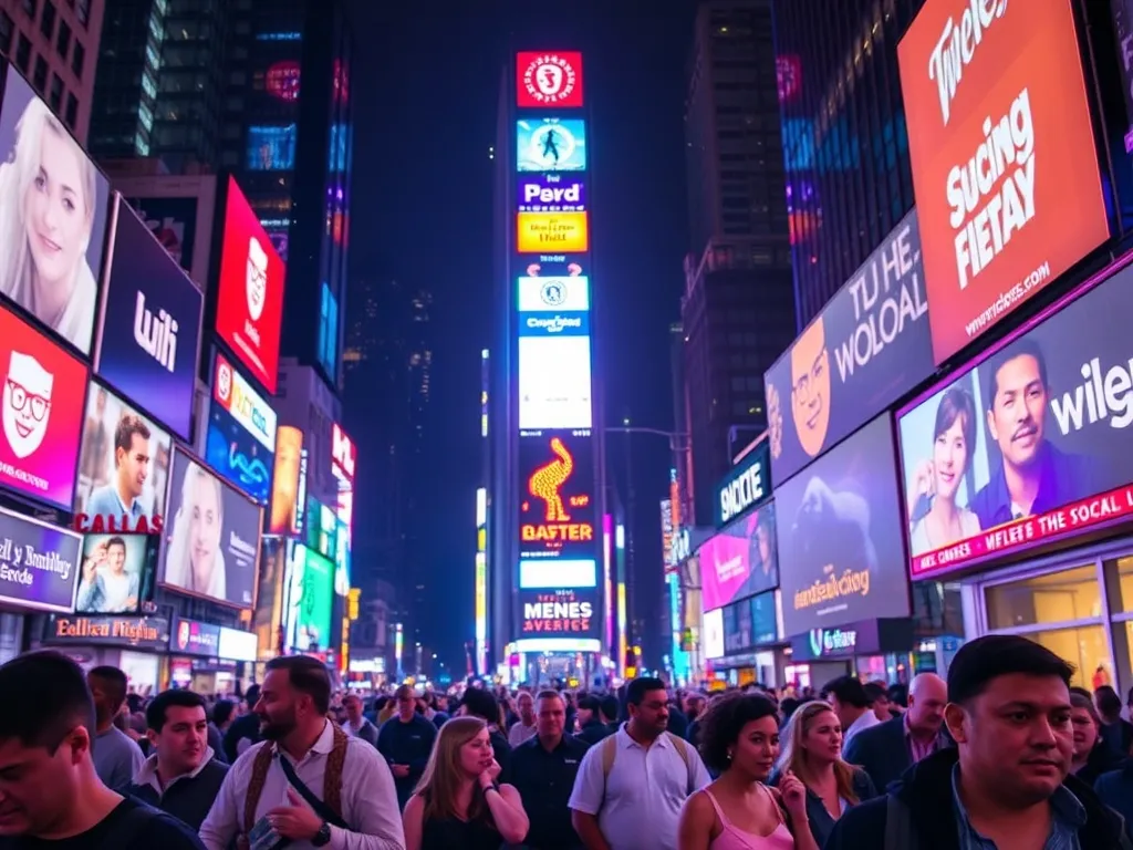 Ile kosztuje reklama na Times Square? Sprawdź aktualne ceny!